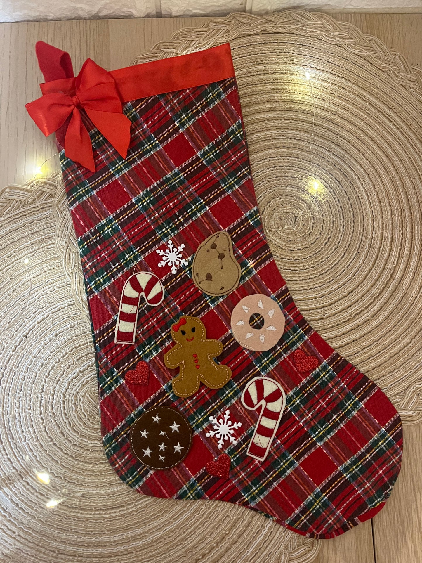 GingerBread tartan rosso