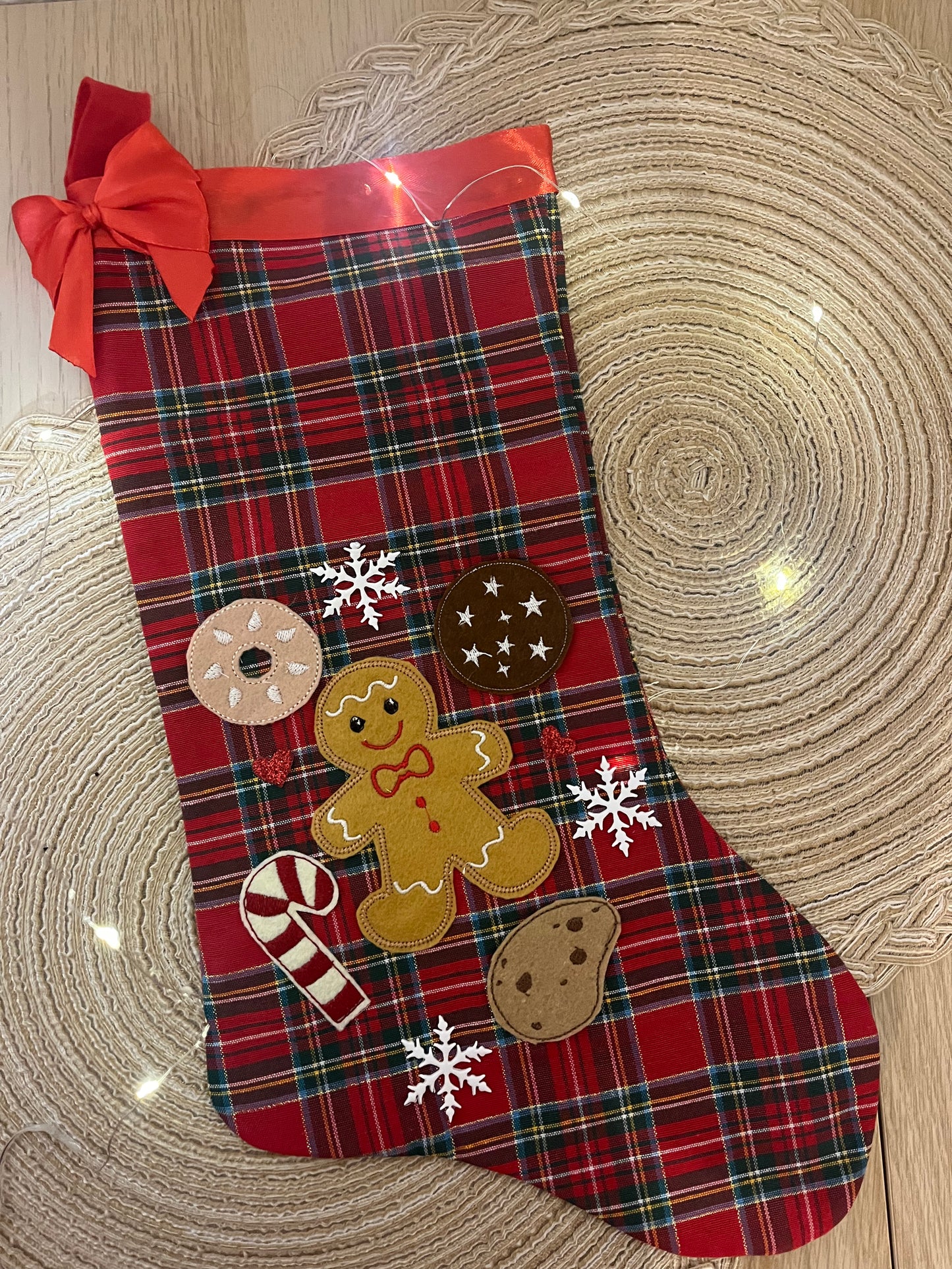 GingerBread tartan rosso