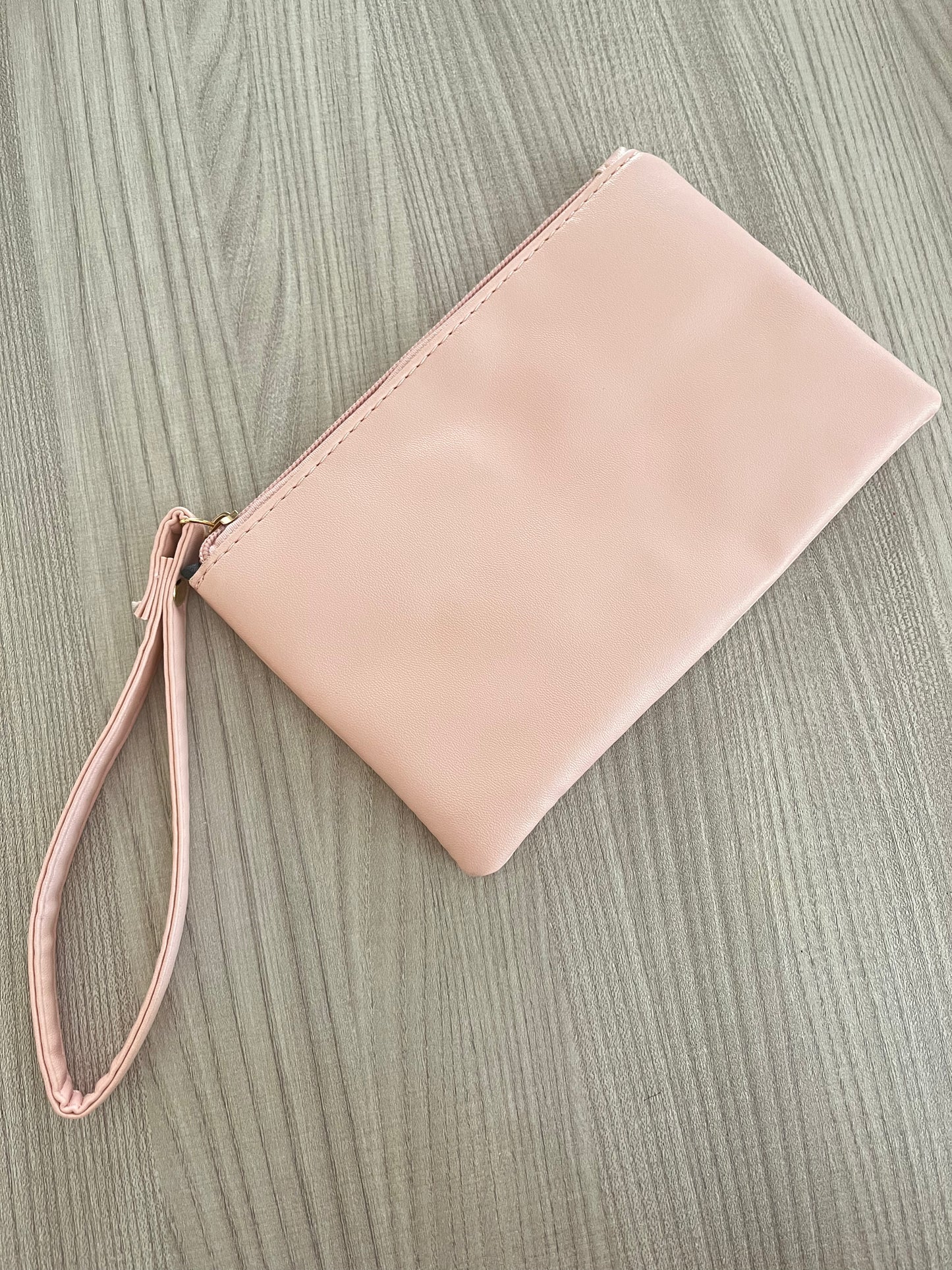 Pochette ecopelle con manico