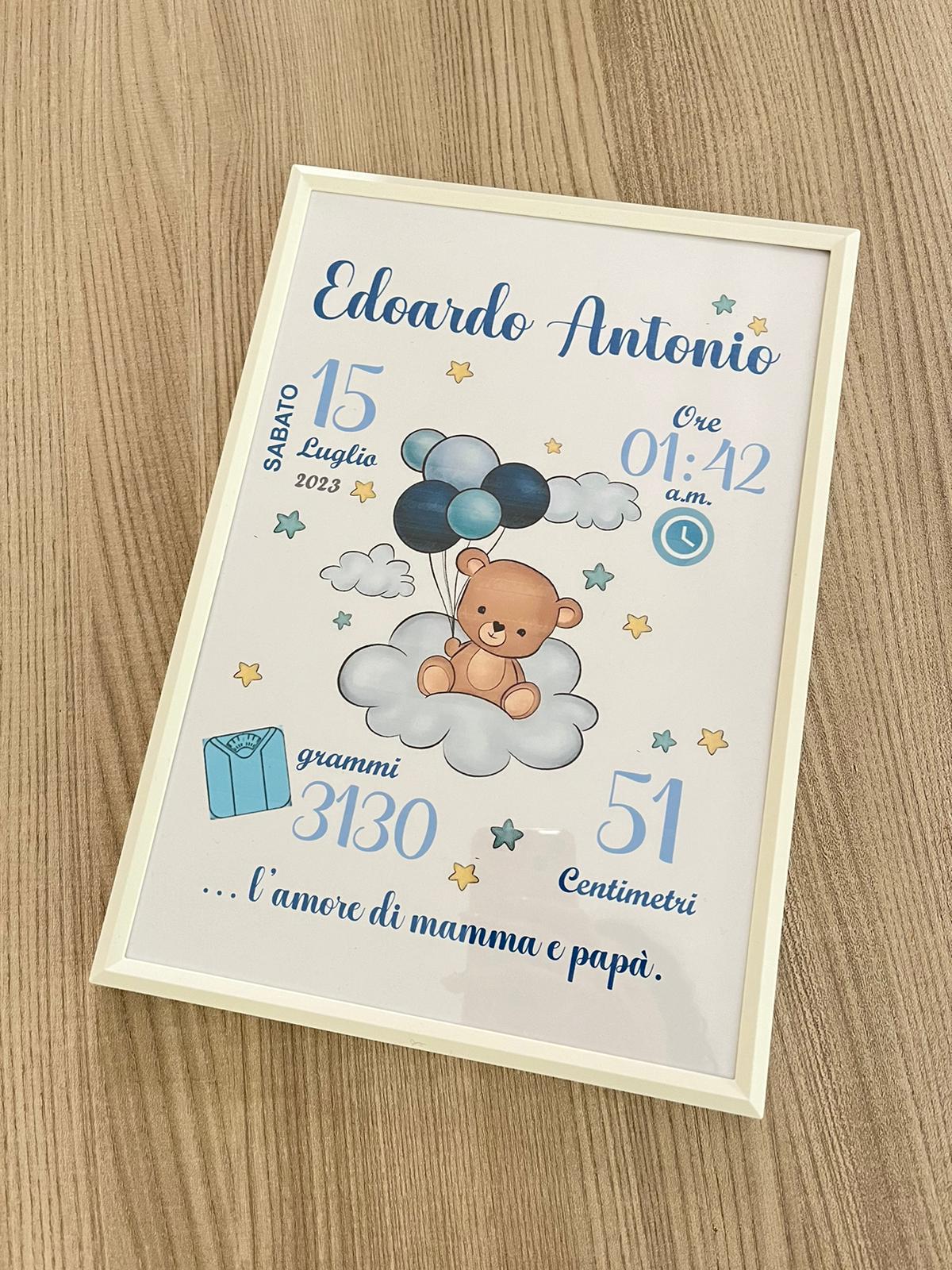 Quadretto nascita
