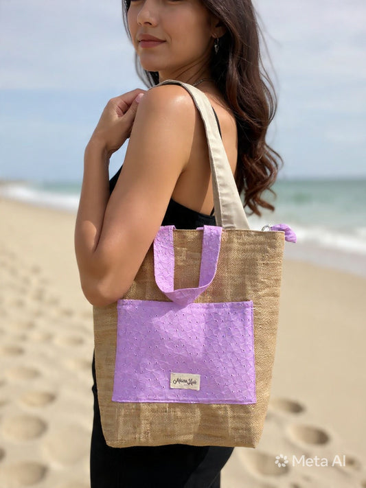 Borsa mare Juta&Sangallo
