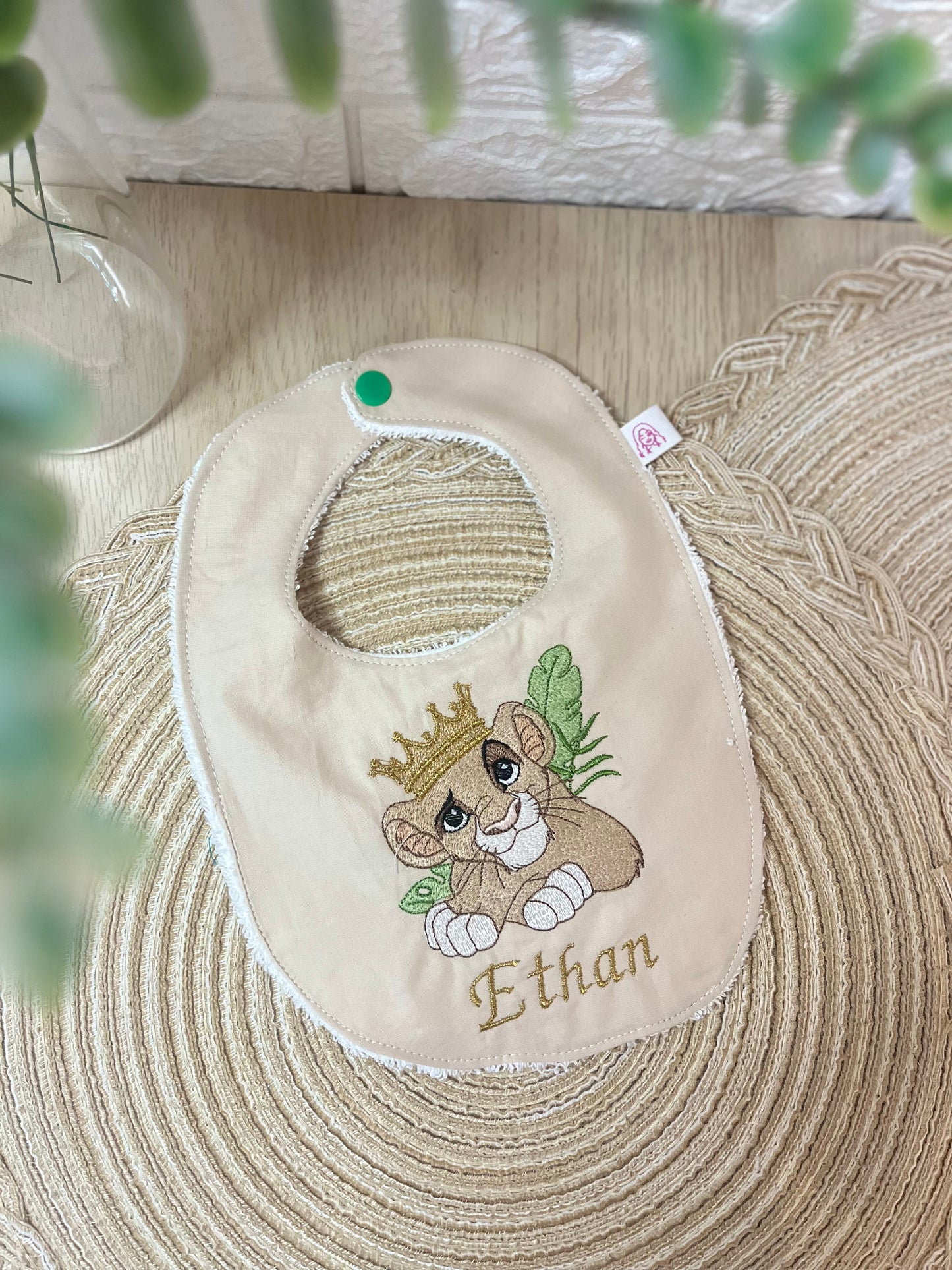 Bavaglino dolci ricami