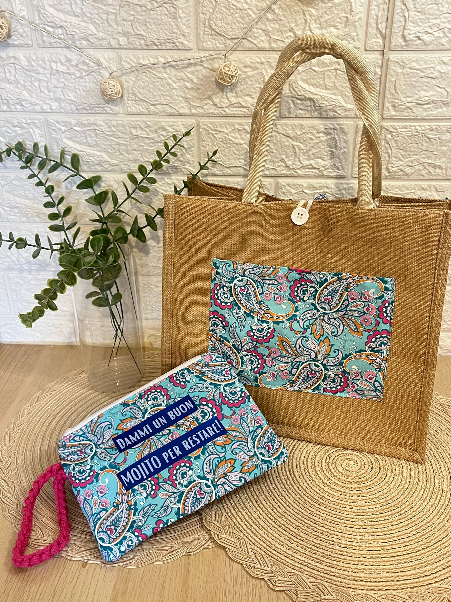 Set Borsa e pochette