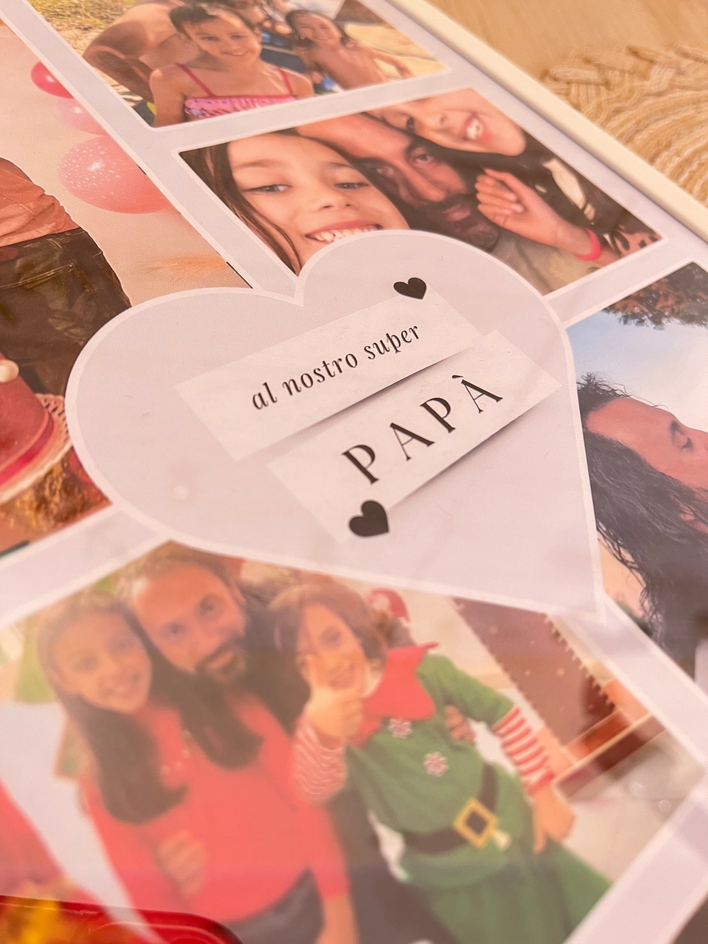 Quadro pic-collage Papà