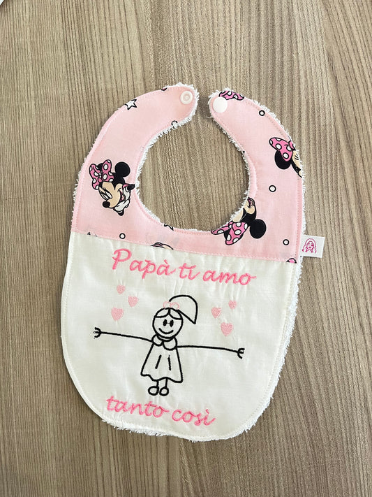Bavaglino papà ti amo