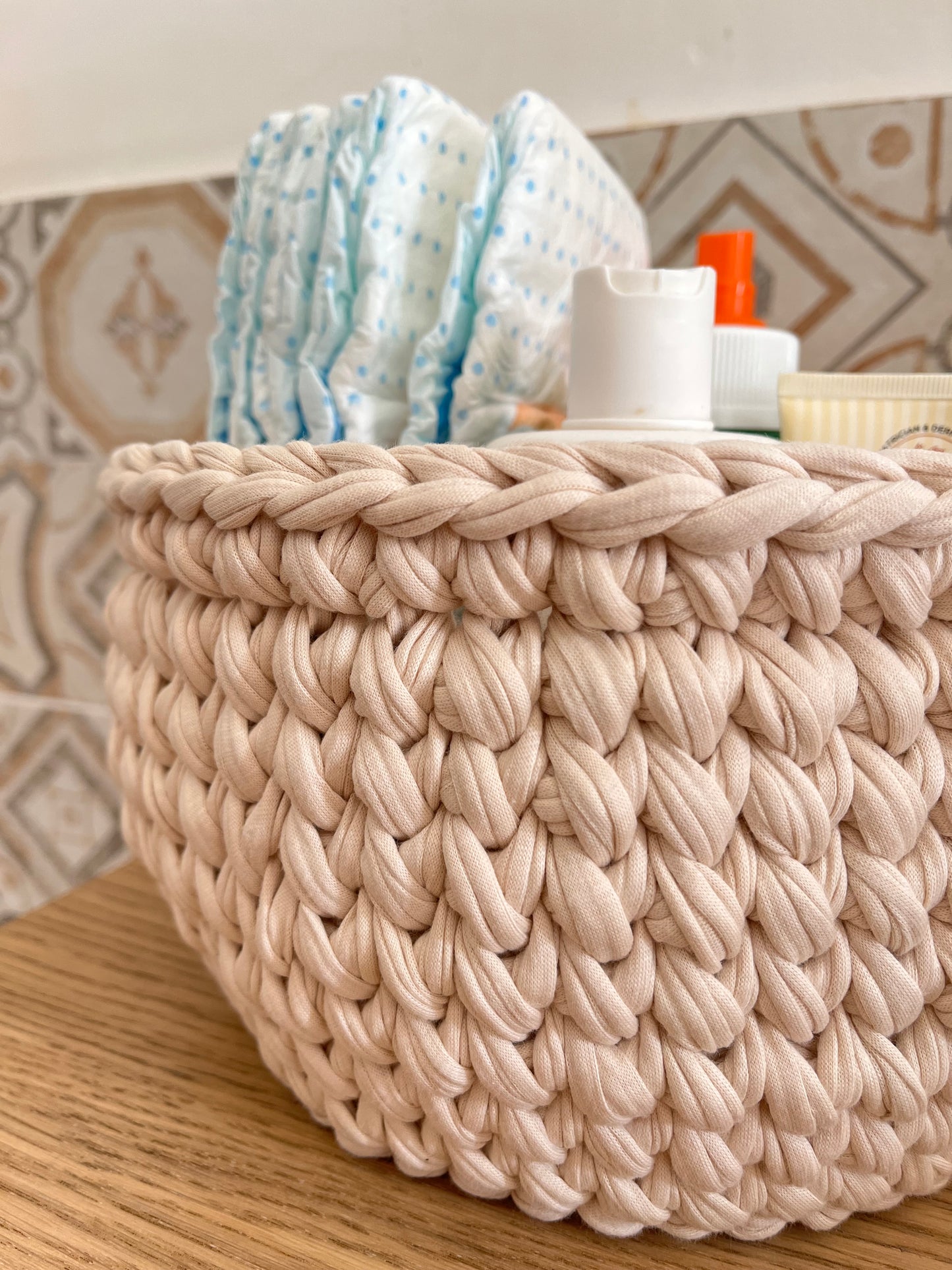 Cestino crochet