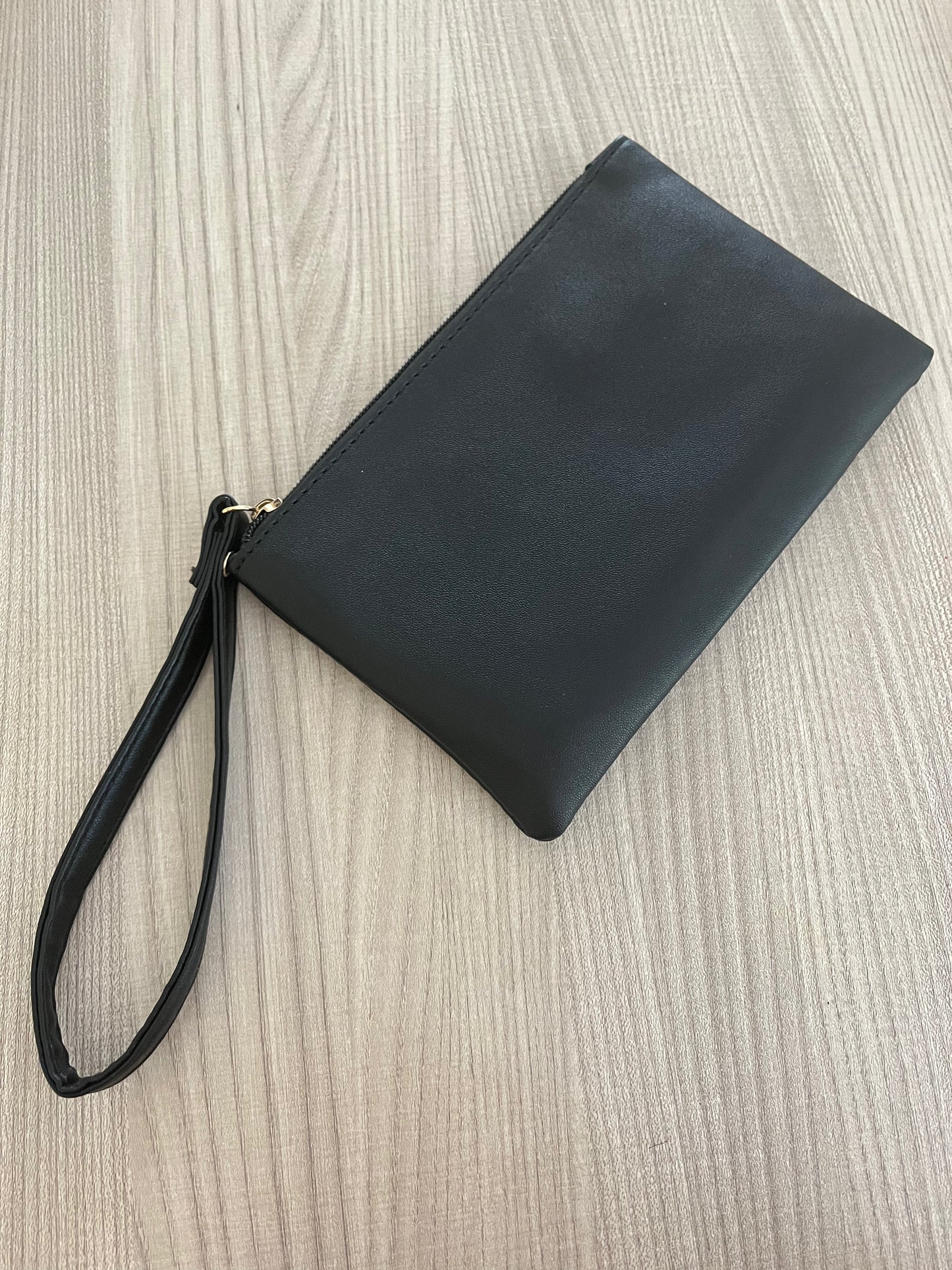 Pochette ecopelle con manico