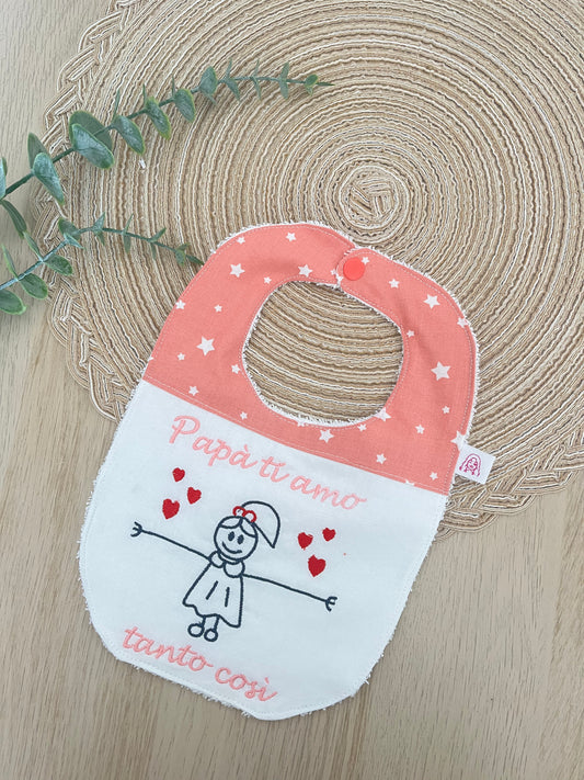 Bavaglini papà ti amo