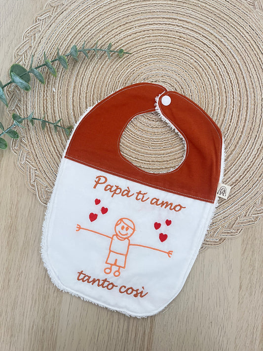 Bavaglino papà ti amo -30%